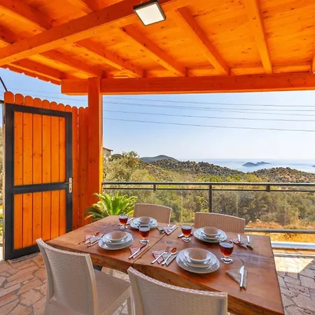 2 Bedroom With Pool - 5 Minutes Drive To The Center Vila Kalkan